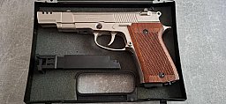 Anics A-101 Magnum CO2-Luftpistole, 4,5 mm, mit Koffer und Ersatzmagazin
