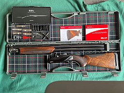 Benelli 828U Bockdoppelfinte Kal. 12/76
