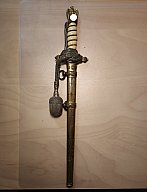 Kriegsmarine-Offiziersdolch (Modell 1938) inkl. Urkunde