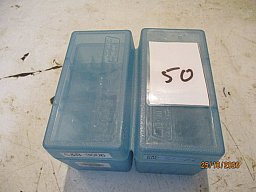 Patronenbox , 2 Stück a 50 Patronen ( 50 )