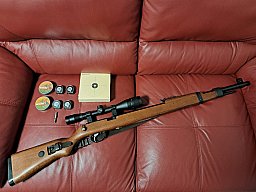 Diana Mauser K98 PCP Pressluftgewehr 4,5 mm – 4 Magazine, Walther Zielfernrohr & Zubehör