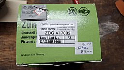 Zündhütchen Wiederladen RWS ZDG VI 7002