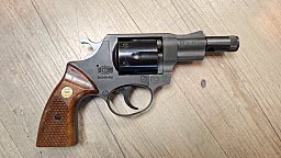 Umarex Revolver Vollstahl SRS PTS 593 Schreckschuss Stahltrommel Alfa2