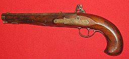 Schöne PEDERSOLI Steinschloss Vorderlader Pistole in CA. 44
