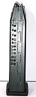 Heckler&Koch Original Ersatzmagazin für P30 P30L SFP9 9mm Luger 9x19 15-Schuss Hartgummiboden Black