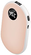 Elektrischer Handwärmer ROSÈ - USB wiederaufladbar - ca. 42-52 Grad einstellbar - Taschenwärmer