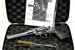 ALFA PROJ .357 Mag. 6'' Sportrevolver | 6 Schuss verstellbare Visierung Gummigriff Schwarz brüniert