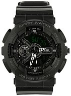 M-Tac® Uhr Sport SCHWARZ mit Stoppuhr + Wecker + Kalender
