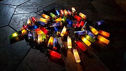 Lichterkette Schrot Hülsen 24 Led