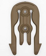 Safariland 6004 Molle locking fork, FDE