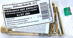 20 Stück S&B | Sellier&Bellot Wiederladehülsen S+B 8x57IRS JRS NEU Messing Boxer o. Zünder #V337632