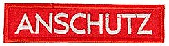 016356, ANSCHÜTZ ANSCHÜTZ - Patch - Logo rot - zum Aufbügeln
