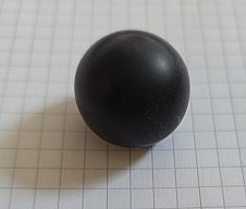 019275, ANSCHÜTZ, Kunststoff Kugelknopf D25, 25 x M8, NEU