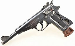 WALTHER / ULM Pistole Modell PP SPORT mit 6" Lauf im Kaliber .22 LR