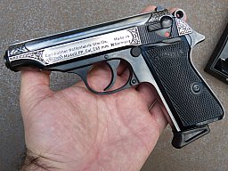 Walther PP Last Edition Sondergravur GRAVUR !!! Sammler Kaliber 7,65
