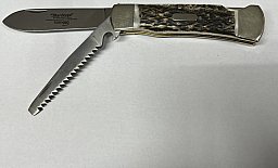 Hartkopf Jagdmesser Klinge Säge