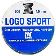 Flachkopf Diabolo H&N Logo Sport Diabolo Blei 4,5 mm 500 St. / Dose 0,47 Gramm (7,25 Grain)
