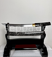 Gefaltetes Samurai Schwert Tanto mit Rochen Haut
