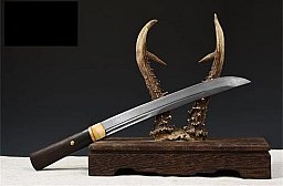Samurai Schwerter Gefaltetes Tanto - scharf, echt & handgeschmiedet - gefaltetes Tanto Schwert ohne