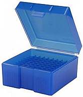 5 Frankford Arsenal Patronenboxen, Kal. 38/56WCF-50/110CWF. #514 Blau, Neuware zum Sonderpreis