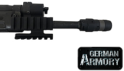 G3 HK33 Picatinnyrails für Zweibein oder Laser Licht Montage Swedish Ordnance LLM