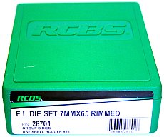 RCBS Langwaffenmatrizensatz Full Length 2-Die-Set GROUP D 7MMx65MM RIMMED 7x65R 7x65 R 7 x 65 #26701