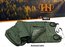 "House of Hunting" Ansitzsack LODEN ! 75x190cm Oberstoff österreichischer PIRSCHL Loden 70% Wolle