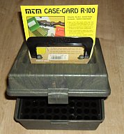 NEUE MTM R-100 DELUXE RD Patronenbox Camouflage KEIN SCHARNIER!!! Case Gard für .22-250 bis .458Win.