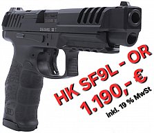 HK SFP9L OR - HALBAUTOMATISCHE SPORTPISTOLE - OPTICAL READY FÜR REFLEXVISIER - 9 MM LUGER