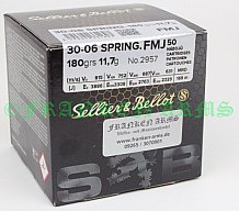 Sellier&Bellot .30-06 Spr. FMJ 180gr. 11,7g 50 Stück 114465