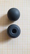 003301, ANSCHÜTZ, Kunststoff Kugelknopf D25, 25 x M8, NEU