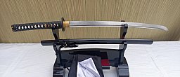 Handgeschmiedetes-Gefaltetes Samurai Schwert Wakizashi Miyamoto Musashi