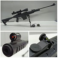 LUFTGEWEHR __ Home Defense __ WEITSCHUSS Sniper LG + ZF C4-16x50 + 2.Bein __ NEUwertig