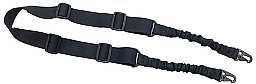TACTICAL Trageriemen Riemen mit 2-Punkt Bungee schwarz
