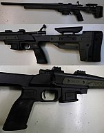 Repetierbüchse Howa 1500 MINI cal 7,62x39 AK MDT Oryx