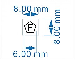 Schlagstempel/Prägestempel.
