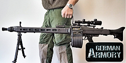 Picatinnyrail Montageschiene KWS für MG1 MG2 MG3 MG42 MG53 MG59 MG74 M3 Kampfwertsteigerung IDZ BW