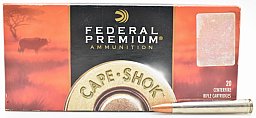 20 Federal Patronen .375 H&H Mag. - 300gr. Trophy Bonded Bear Claw