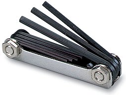 RCBS #98975 Fold-Up Hex Key Wrench|Faltbarer Inbusschlüsselsatz Presse/Matrizen... Zöllige Sechskant