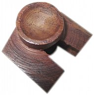 Wehrmacht Polizei Elite P08 Marine Magazinbodenstück WWI WWII P08 Luger Holz