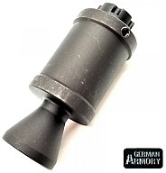 WBP Mini Jack Bremse Mündungsfeuerkämpfer MFD Flashhider M14X1links Cugir Zastava Saiga AK 47 74 AKM