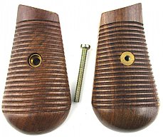 Paar Griffschalen Mauser C96 aus Holz