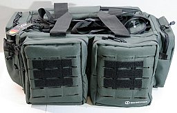 1x Original SCHMEISSER Pistolentasche Range BAG 61x41x25,4 cm Nylon GREY zahlreiche stabile Taschen