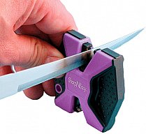 ACCUSHARP SharN'Easy Messerschärfer für Wildkammer Küche Unterwegs | 2-seitig 21° einfache Bedienung
