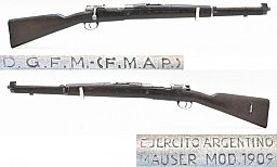 Nrgl. Kavallerie Karabiner D.G.F.M. - F.M.A.P. " Mauser Modelo Argentino 1909 " Kal. 7,65mm Argent.