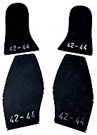 Sauer Einlagekeil Ferse/Vorderfuß