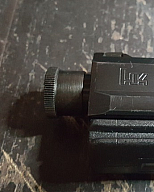 Original HK Heckler & Koch Gewindemutter Gewindeschutz für USP .45 HK45 .45 ACP M16X1 links