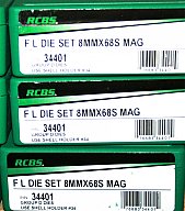 RCBS Langwaffenmatrizensatz Full Length 2-Die-Set GROUP D 8x86 S Magnum 8MMx68S MAG 8x68MM #34401