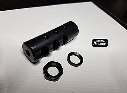 Delta Kompensator 1/2X20 Mündungsbremse Mündungsfeuerdämpfer Flashhider MFD