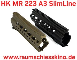HK MR 223 A3 SlimLine Handschutz RAL 8000 oder Schwarz - HK 416